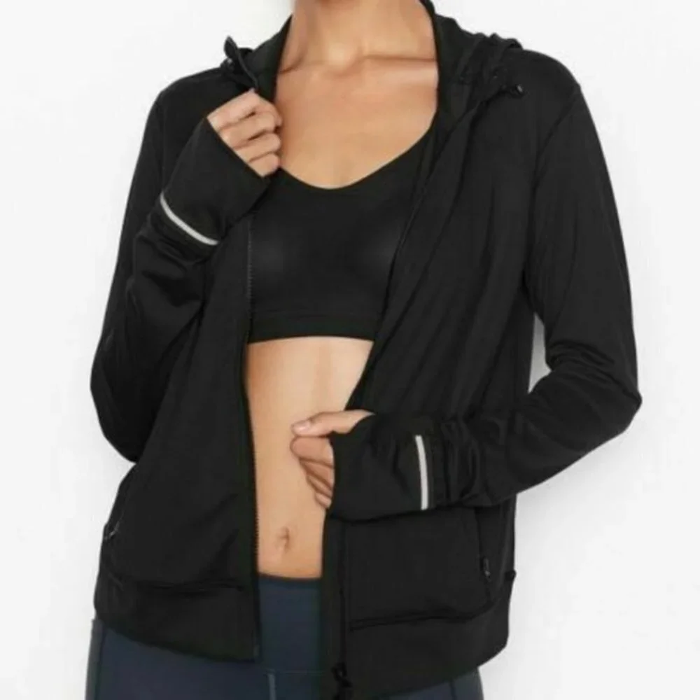 Victoria's Secret Sports hoodie XS Black D…